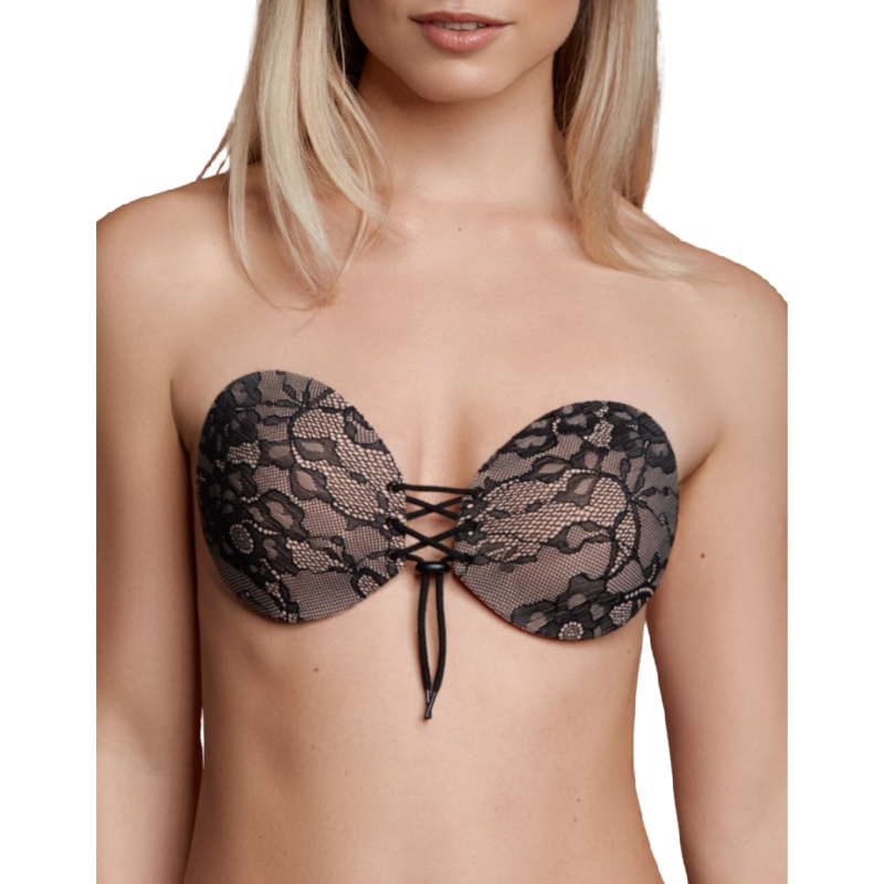 BYE BRA ROUND LACE-IT BRA LACE BYE BRA-Round Lace-it Bra Lace Reggiseno Adesivo Rotonda · Lingerie sexy donna