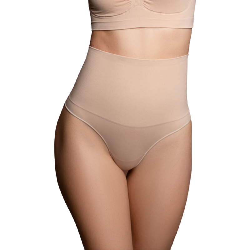 Bye Bra-Tanga senza cuciture ad alto controllo medio 25 Bye Bra-Tanga senza cuciture ad alto controllo medio · Lingerie sexy donna (immagine 4)