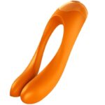 Satisfyer-Candy Cane Vibratore Ditalino, Silicone · Vibratori