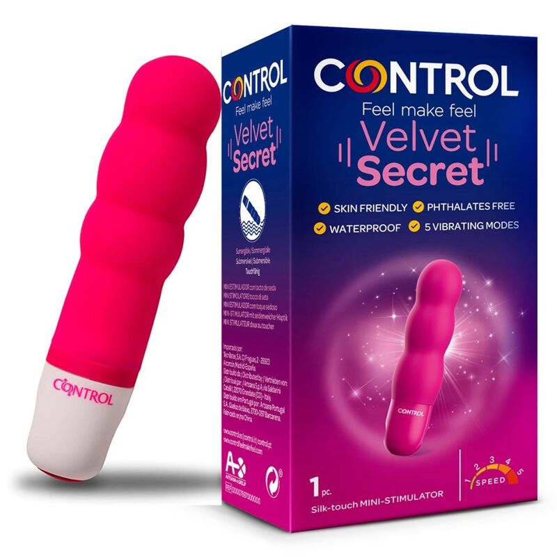 Control Toys-Velvet Secret Mini Stimolatore-5 velocità 4 Control Toys-Velvet Secret Mini Stimolatore-5 velocità · Vibratori (imaginea 4)