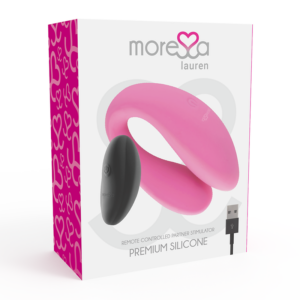 Moressa-Lauren Stimolatore con Telecomando per Coppia-Silicone 13 Moressa-Lauren Stimolatore con Telecomando per Coppia-Silicone · Giocattoli per coppie (imaginea 3)