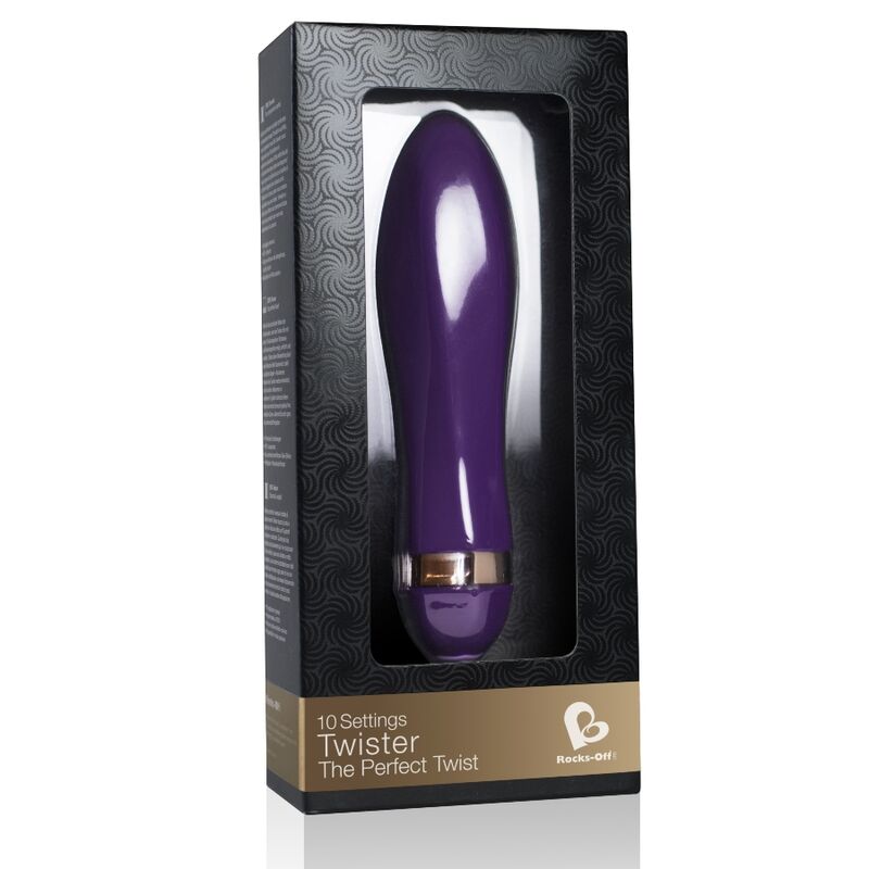 Rocks-off-Twister Vibrator 10 modalità-Silicone, 10 velocità 4 Rocks-off-Twister Vibrator 10 modalità-Silicone, 10 velocità · Vibratori (imaginea 4)