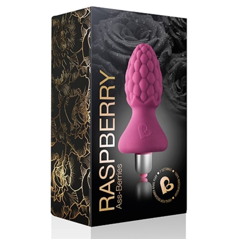 Rocks-off-Ass-berries Plug anale Lampone-Silicio, 7 velocità 2 Rocks-off-Ass-berries Plug anale Lampone-Silicio, 7 velocità · Accessori BDSM (imaginea 2)