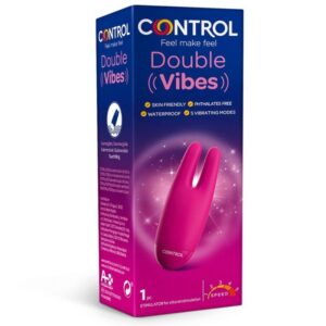 Control Toys-Double Vibes Stimulatore-Silicone, 5 velocità 6 Control Toys-Double Vibes Stimulatore-Silicone, 5 velocità · Vibratori (imaginea 3)