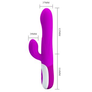 High Tech-Dempsey Vibratore Ricaricabile Gonfiabile-Silicio, 7 velocità 18 High Tech-Dempsey Vibratore Ricaricabile Gonfiabile-Silicio, 7 velocità — PRETTY LOVE · Vibratori (imaginea 9)