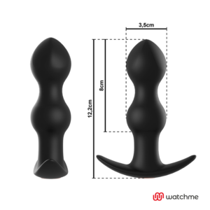 Anbiguo-Watchme Plug anale Vibratore Tiberio-Silicio, 7 velocità · Accessori BDSM (immagine 9)