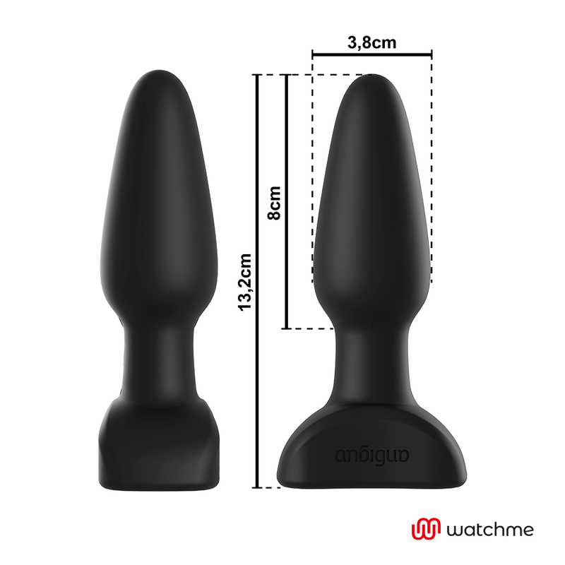 Anbiguo-Watchme Remote Control Plug Pulse André-Silicone, 5 velocità · Accessori BDSM (immagine 4)