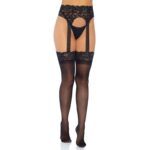 Leg Avenue Hosiery-Calze Opache con Portagiardino Lacci in vita 419 img 103790 918008625b8582fc1715438c0cbca220 1