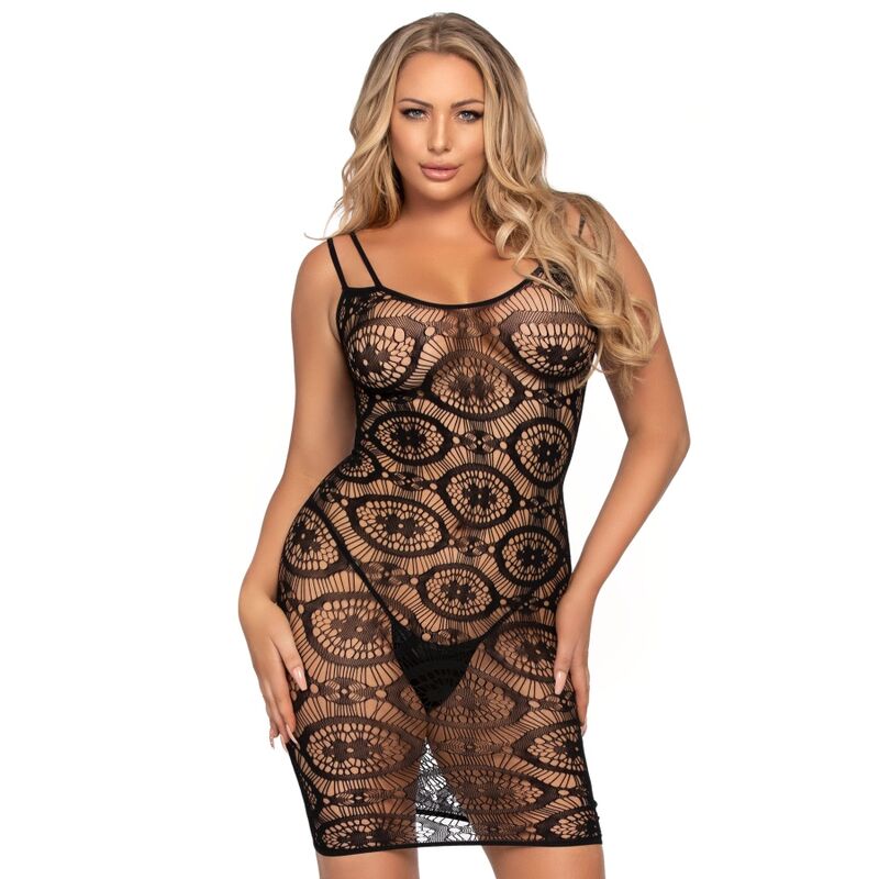 Leg Avenue Dresses-Abito Mini Crochet Daisy One Size 1 Leg Avenue Dresses-Abito Mini Crochet Daisy One Size · Lingerie sexy donna
