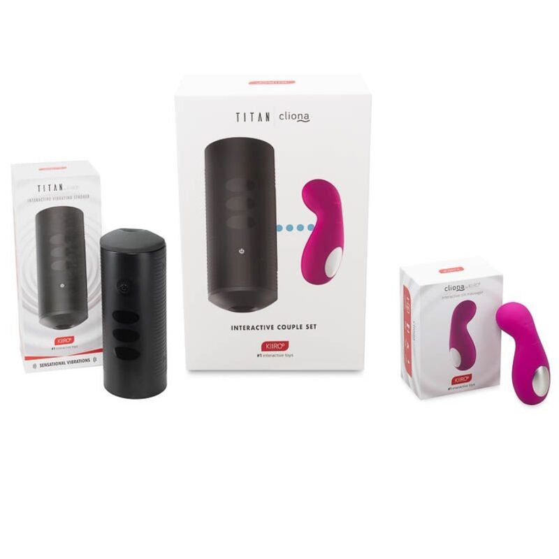 Kiiroo-Titanio e Cliona Set per Coppia Lilla-USB, Impermeabile 3 Kiiroo-Titanio e Cliona Set per Coppia Lilla-USB, Impermeabile · Giocattoli per coppie (imaginea 3)