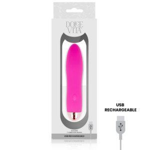 Dolce Vita-Vibratore ricaricabile Four 7 Velocità-Silicone 30 Dolce Vita-Vibratore ricaricabile Four 7 Velocità-Silicone · Vibratori (imaginea 8)