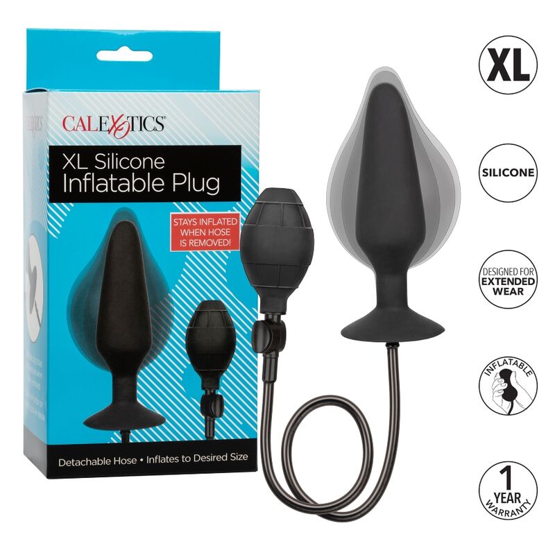 Calexotics-Xl Plug gonfiabile in silicone-Ventosa · Accessori BDSM (imaginea 4)