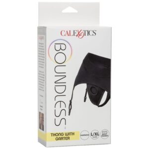 Calexotics-Boundless Harness Strap-on Tipo Stivaletto con Giarrettiera · Strap-on & Imbracature (immagine 7)