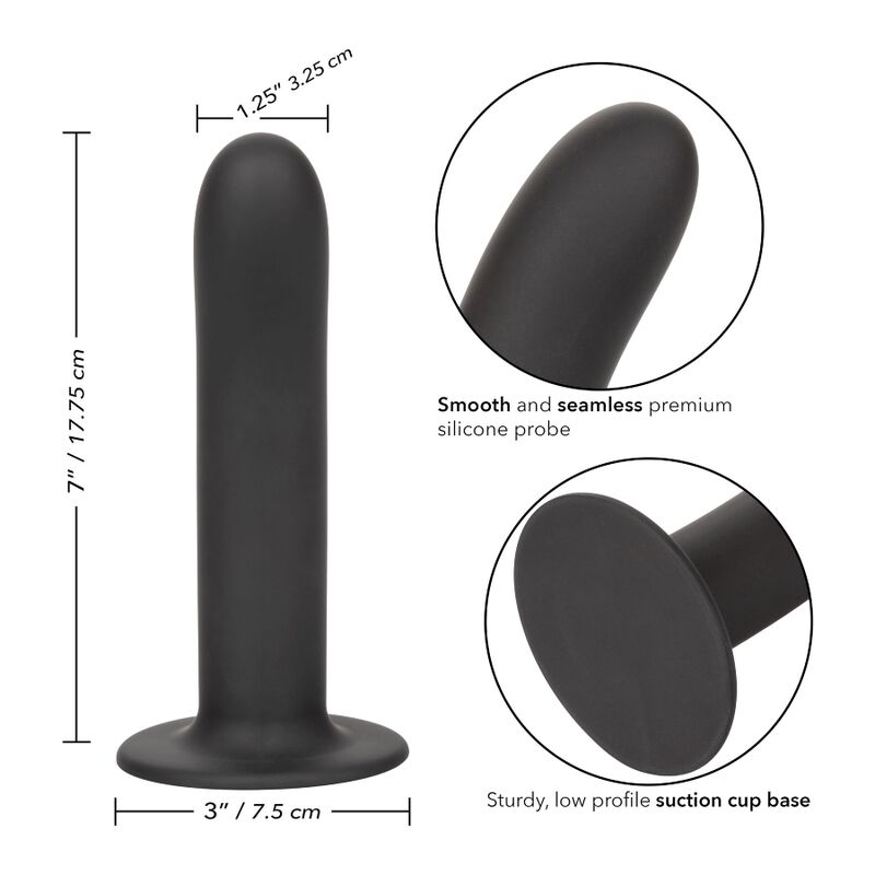 Calexotics-Boundless Dildo 17.8 cm-Silicone, Ricaricabile · Dildo & Stimolatori (immagine 3)