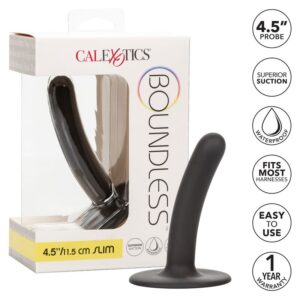 Calexotics-Boundless Dildo 11.5 cm-Silicone, Ricaricabile · Giocattoli anali (immagine 4)