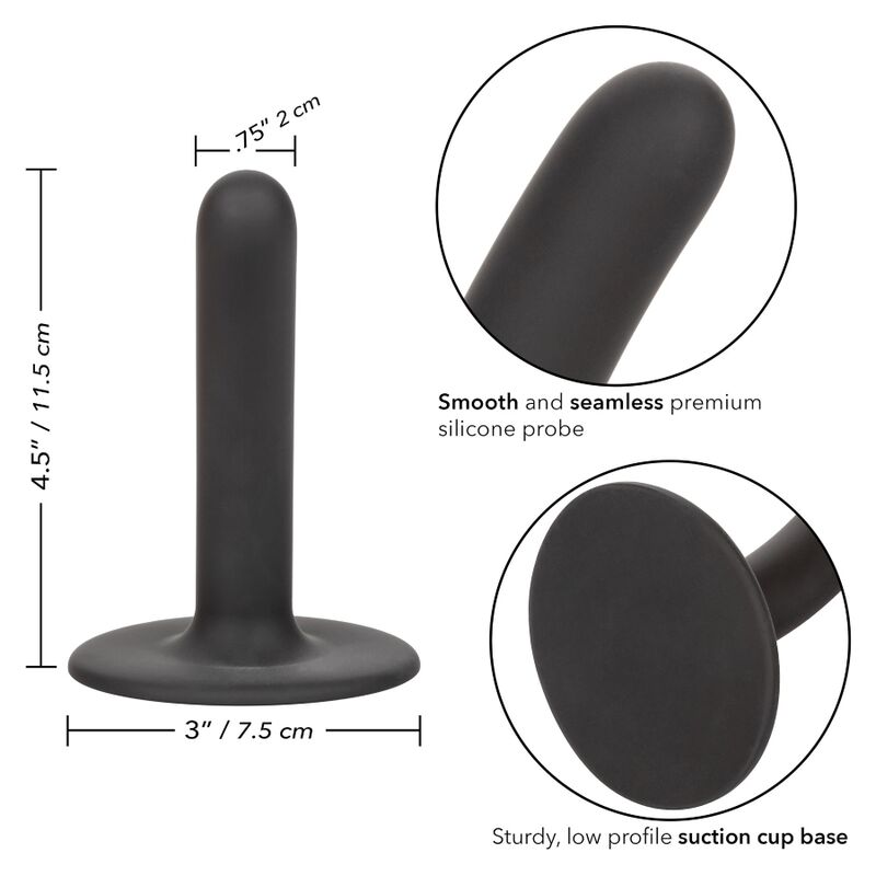 Calexotics-Boundless Dildo 11.5 cm-Silicone, Ricaricabile · Giocattoli anali (immagine 5)