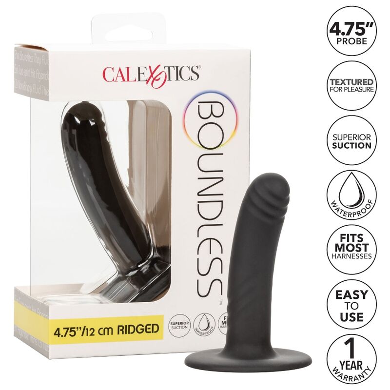 Calexotics-Boundless Dildo 12 cm Compatibile con Cablaggio-Silicone · Dildo & Stimolatori (immagine 5)