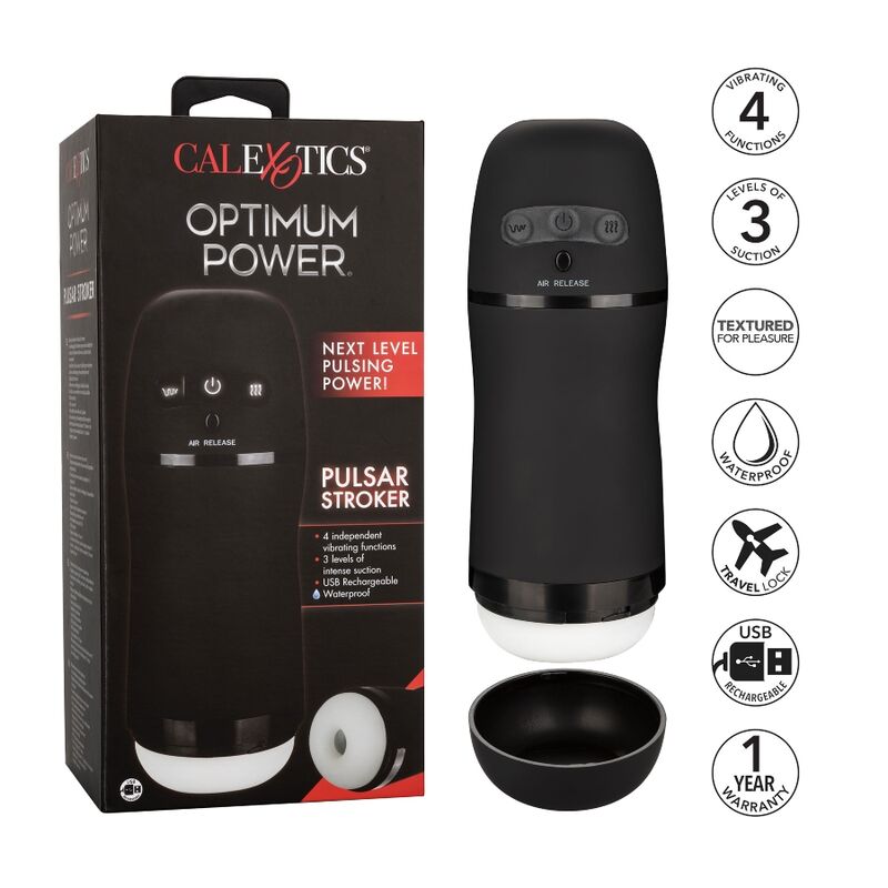 Calexotics-Optimum Power Masturbatore Vibrante · Masturbatori (immagine 3)