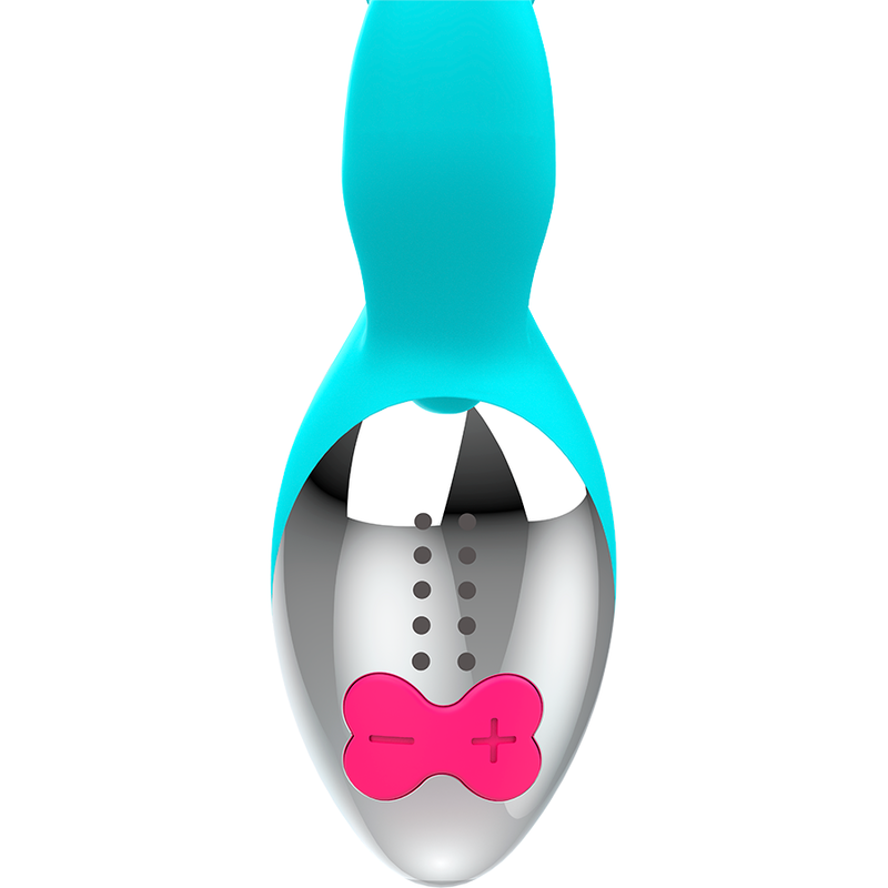 Happy Loky-Miki Rabbit Vibrator Turchese, Usb · Vibratori (imaginea 5)