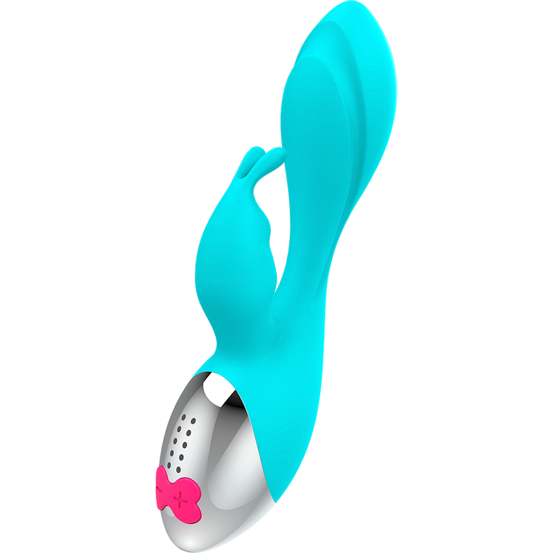 Happy Loky-Miki Rabbit Vibrator Turchese, Usb · Vibratori (imaginea 6)