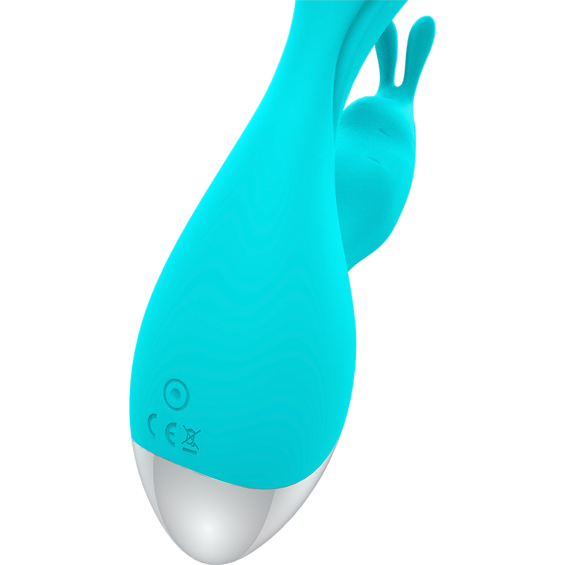 Happy Loky-Miki Rabbit Vibrator Turchese, Usb · Vibratori (imaginea 7)