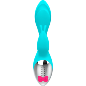 Happy Loky-Miki Rabbit Vibrator Turchese, Usb · Vibratori (imaginea 4)