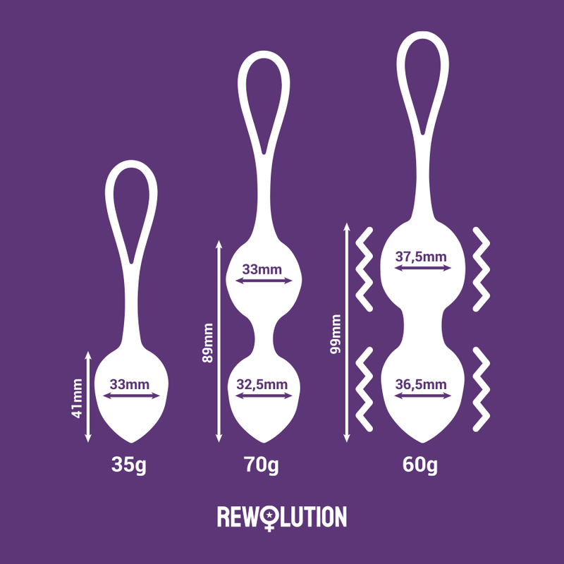Rewolution-Rewobeads Palle Vibratorie con Telecomando · Giocattoli anali (immagine 7)