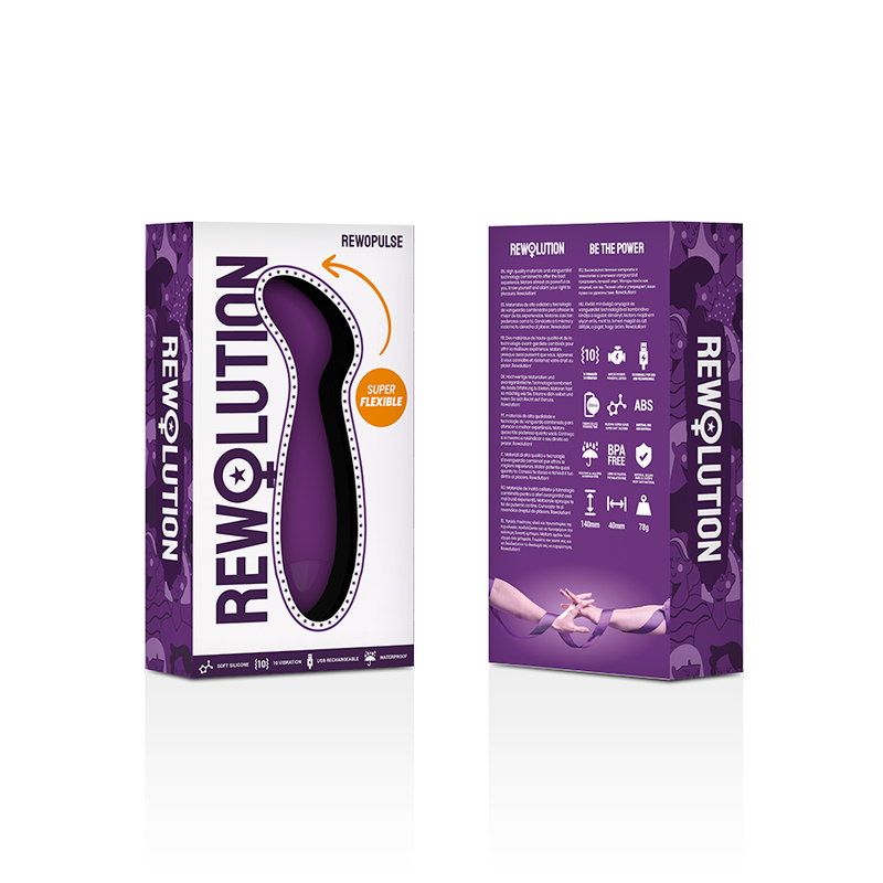 Rewolution-Rewopulse Vibratore Flessibile Stimolatore · Vibratori (immagine 7)