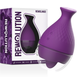 Rewolution-Rewolingo Vibratore con Lingua-10 velocità, Ricaricabile · Vibratori