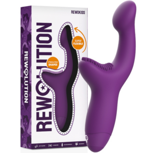 Rewolution-Rewokiss Vibratore A-spot con Doppia Azione-Silicone, 10 · Vibratori