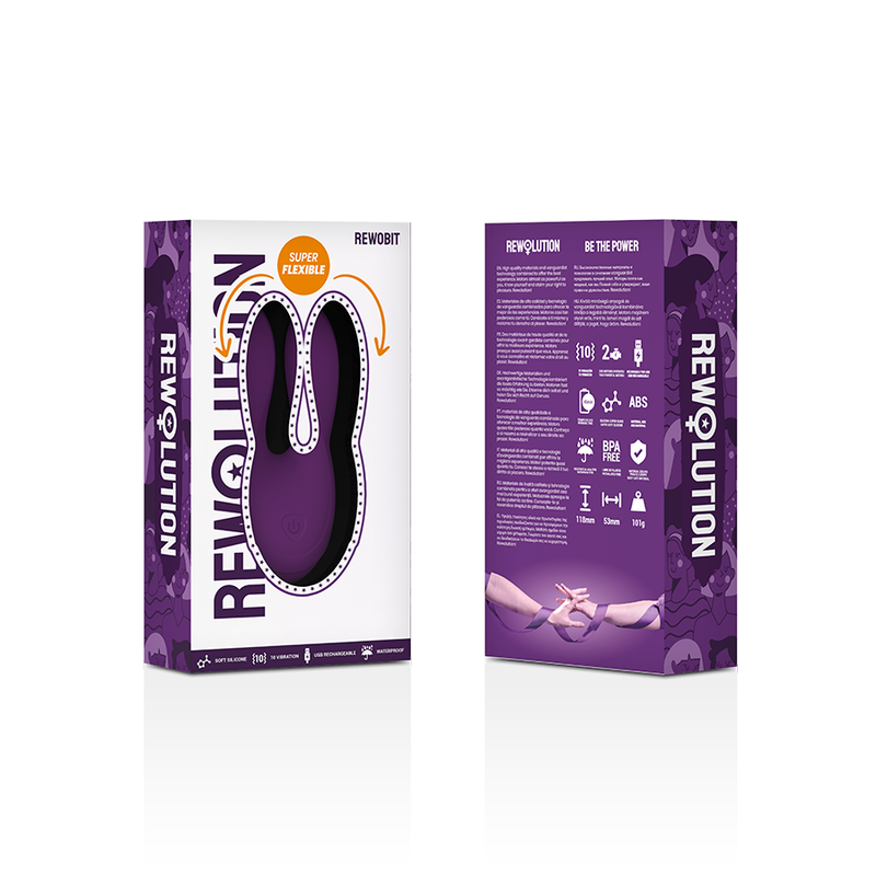 Rewolution-Rewobit Flessibile Stimolatore Clitorideo · Vibratori (immagine 7)