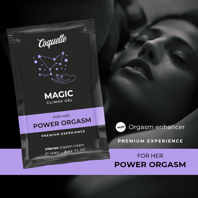 Coquette Cosmetics-Pocket Magic Climax Gel per Lei, Gel — COQUETTE CHIC DESIRE · Afrodisiaci donna (immagine 2)
