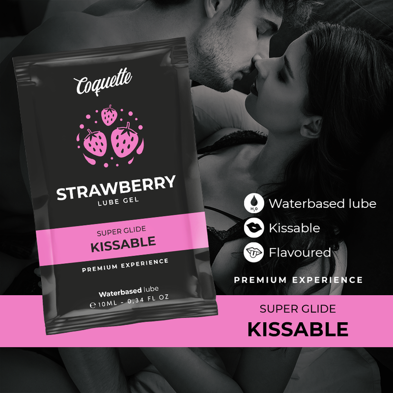 Coquette Cosmetics-Lubrificante a base d'acqua Gusto Fragole 3 Coquette Cosmetics-Lubrificante a base d'acqua Gusto Fragole — COQUETTE CHIC DESIRE · Lubrificanti (imaginea 3)