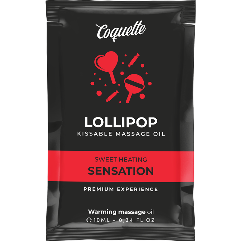 Coquette Cosmetics-Olio da Massaggio Lollipop Effetto