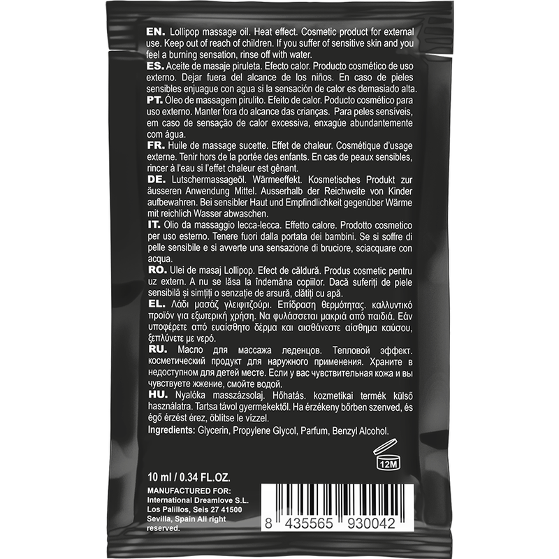 Coquette Cosmetics-Olio da Massaggio Lollipop Effetto 2 Coquette Cosmetics-Olio da Massaggio Lollipop Effetto — COQUETTE CHIC DESIRE · Lubrificanti (imaginea 2)