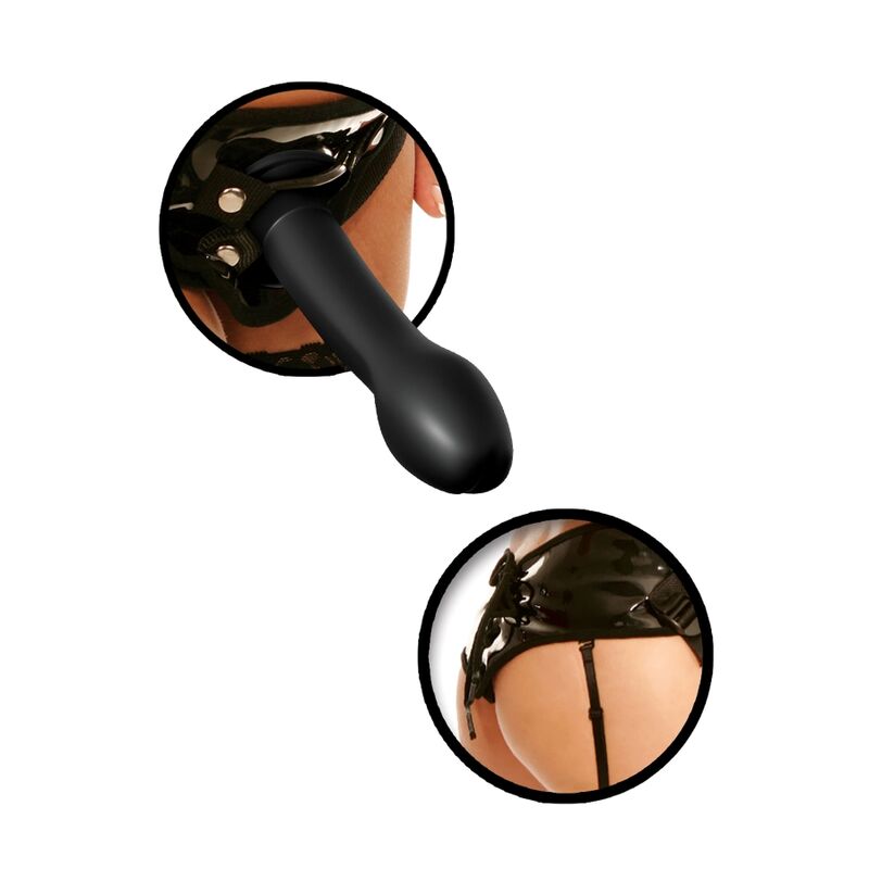 Fetish Fantasy Series-Set Imbracatura Strap-on con Portagiardino — PIPEDREAMS · Bondage & Manette (imaginea 4)