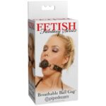 Fetish Fantasy Series-Muso Respirabile a Sfera-Pelle Ecologico — PIPEDREAMS · Bondage & Manette