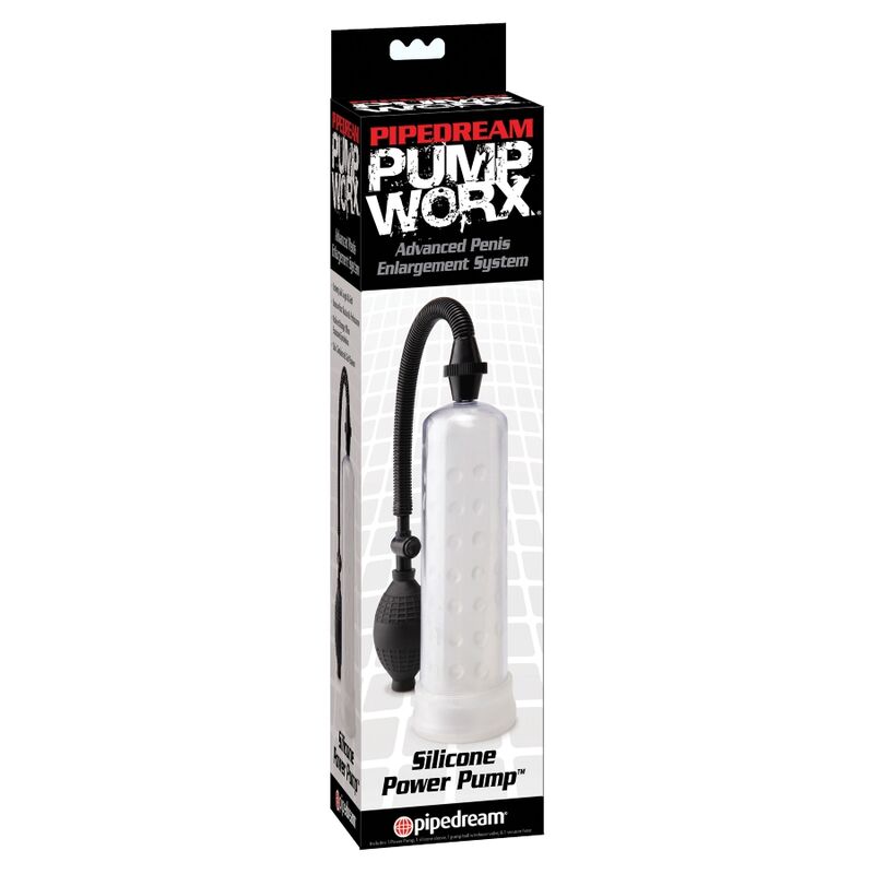 Pump Worx-Silicone Power Pump Clear — PIPEDREAMS · Anelli & Guaine per pene (immagine 2)