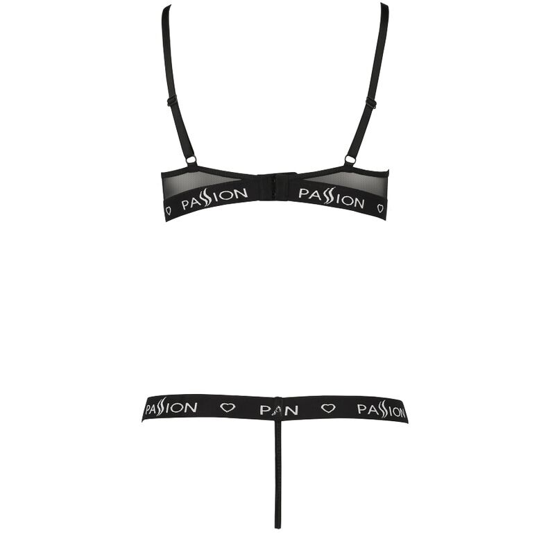 Passion-Kyouka Set reggiseno con tazze aperte e tanga 1 Passion-Kyouka Set reggiseno con tazze aperte e tanga · Lingerie sexy donna (immagine 2)