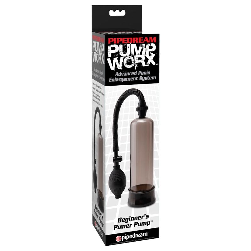 Pump Worx-Pompa di alimentazione per principianti, Nera-PVC 2 Pump Worx-Pompa di alimentazione per principianti, Nera-PVC — PIPEDREAMS · Anelli & Guaine per pene (imaginea 2)