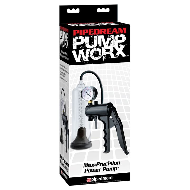 Pump Worx-Pompa di precisione Max-Precision-PVC — PIPEDREAMS · Anelli & Guaine per pene (imaginea 4)