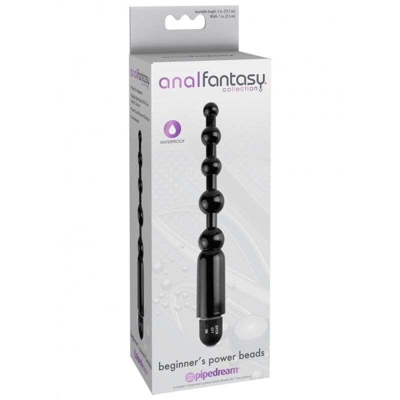 Anal Fantasy Series-Sfere Vibranti per Principianti-Silicone 3 Anal Fantasy Series-Sfere Vibranti per Principianti-Silicone — PIPEDREAMS · Giocattoli anali (immagine 3)