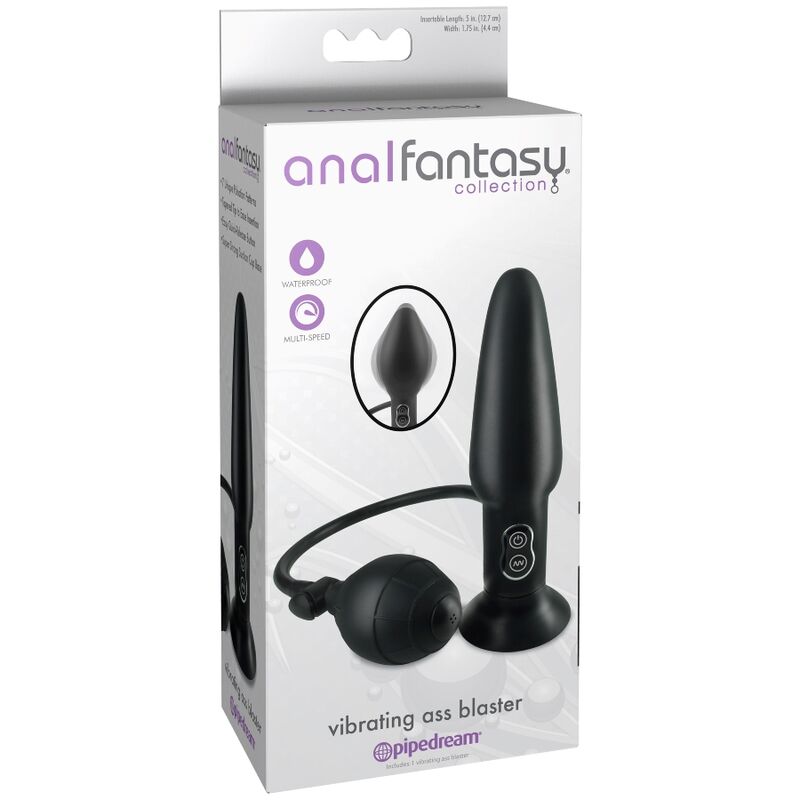 Anal Fantasy Series-Plug Gonfiabile Vibratore-Silicio, Telecomando — PIPEDREAMS · Accessori BDSM (imaginea 4)