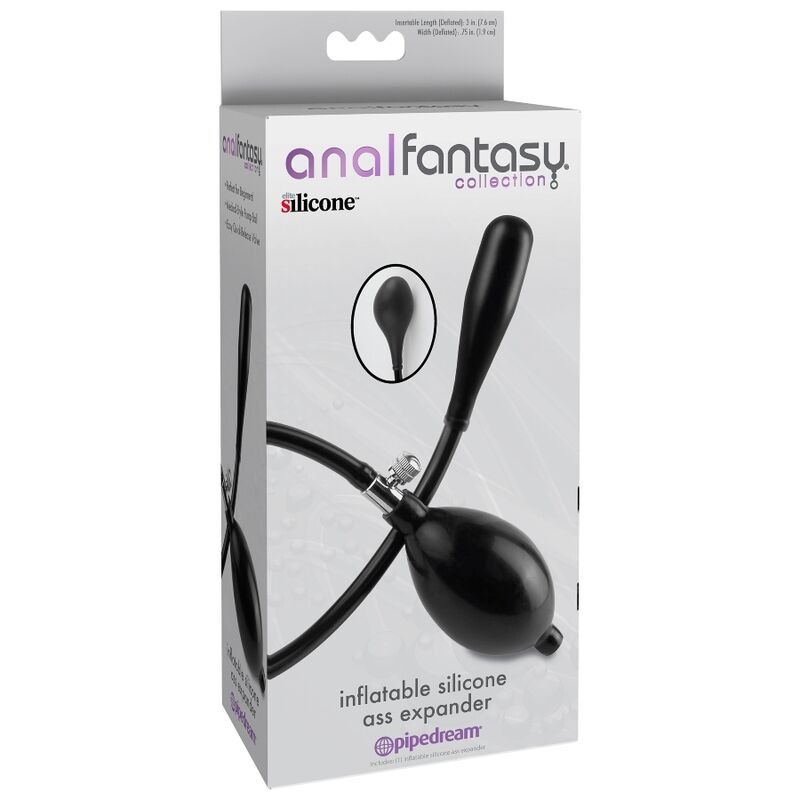 Anal Fantasy Series-Anal Fantasy - Plug anale Gonfiabile-Silicone, 7 2 Anal Fantasy Series-Anal Fantasy - Plug anale Gonfiabile-Silicone, 7 — PIPEDREAMS · Accessori BDSM (imaginea 2)