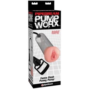 Pump Worx-Pompa Vuoto con Masturbatore Fanta Flesh 6 Pump Worx-Pompa Vuoto con Masturbatore Fanta Flesh — PIPEDREAMS · Anelli & Guaine per pene (imaginea 3)