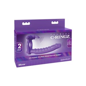 Fantasy C-ringz-Vibratore doppio silicone coniglio-acqua — PIPEDREAMS · Anelli & Guaine per pene (immagine 7)