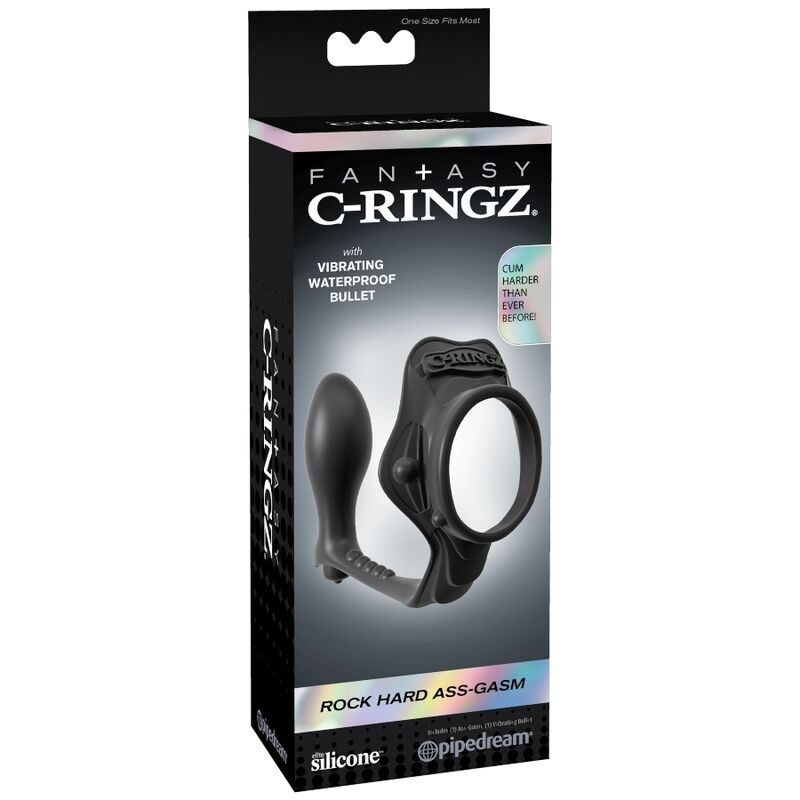 Fantasy C-ringz-Anello per Pene con Plug anale Silicone — PIPEDREAMS · Accessori BDSM (immagine 7)
