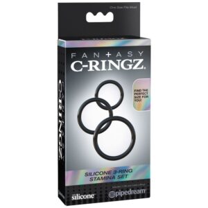 Fantasy C-ringz-Set 3 Anelli in Silicone per la Resistenza 8 Fantasy C-ringz-Set 3 Anelli in Silicone per la Resistenza — PIPEDREAMS · Anelli & Guaine per pene (imaginea 4)
