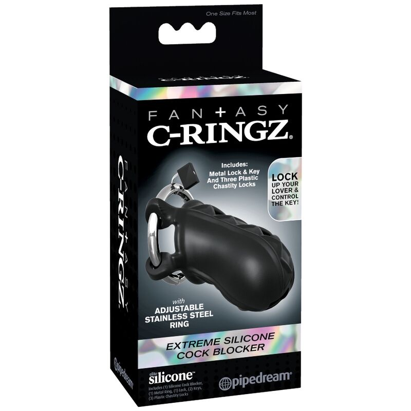 Fantasy C-ringz-Anello Sensuale di Castità del Silicone 9 Fantasy C-ringz-Anello Sensuale di Castità del Silicone — PIPEDREAMS · Accessori BDSM (imaginea 9)