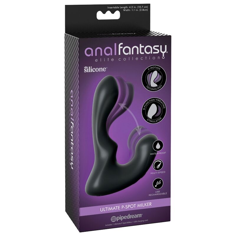 Anal Fantasy Elite Collection-Ultimate P-spot Milker-Silicone, 10 3 Anal Fantasy Elite Collection-Ultimate P-spot Milker-Silicone, 10 — PIPEDREAMS · Giocattoli anali (imaginea 3)
